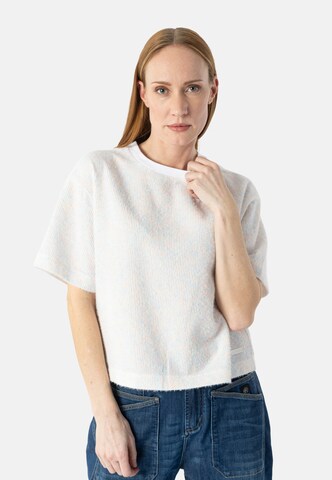 Pullover 'Andra' di Elias Rumelis in bianco: frontale