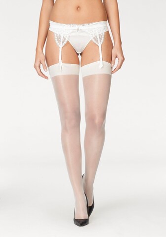 Collants avec fixation LASCANA en beige