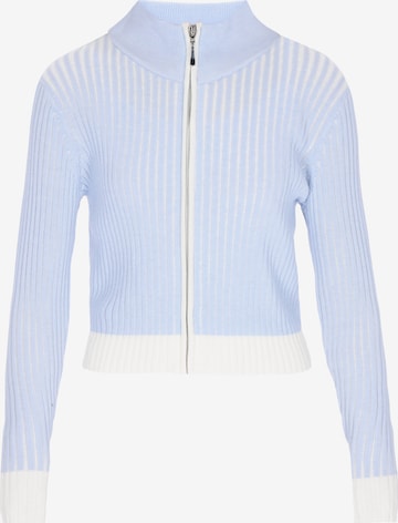 MYMO - Casaco de malha em azul: frente