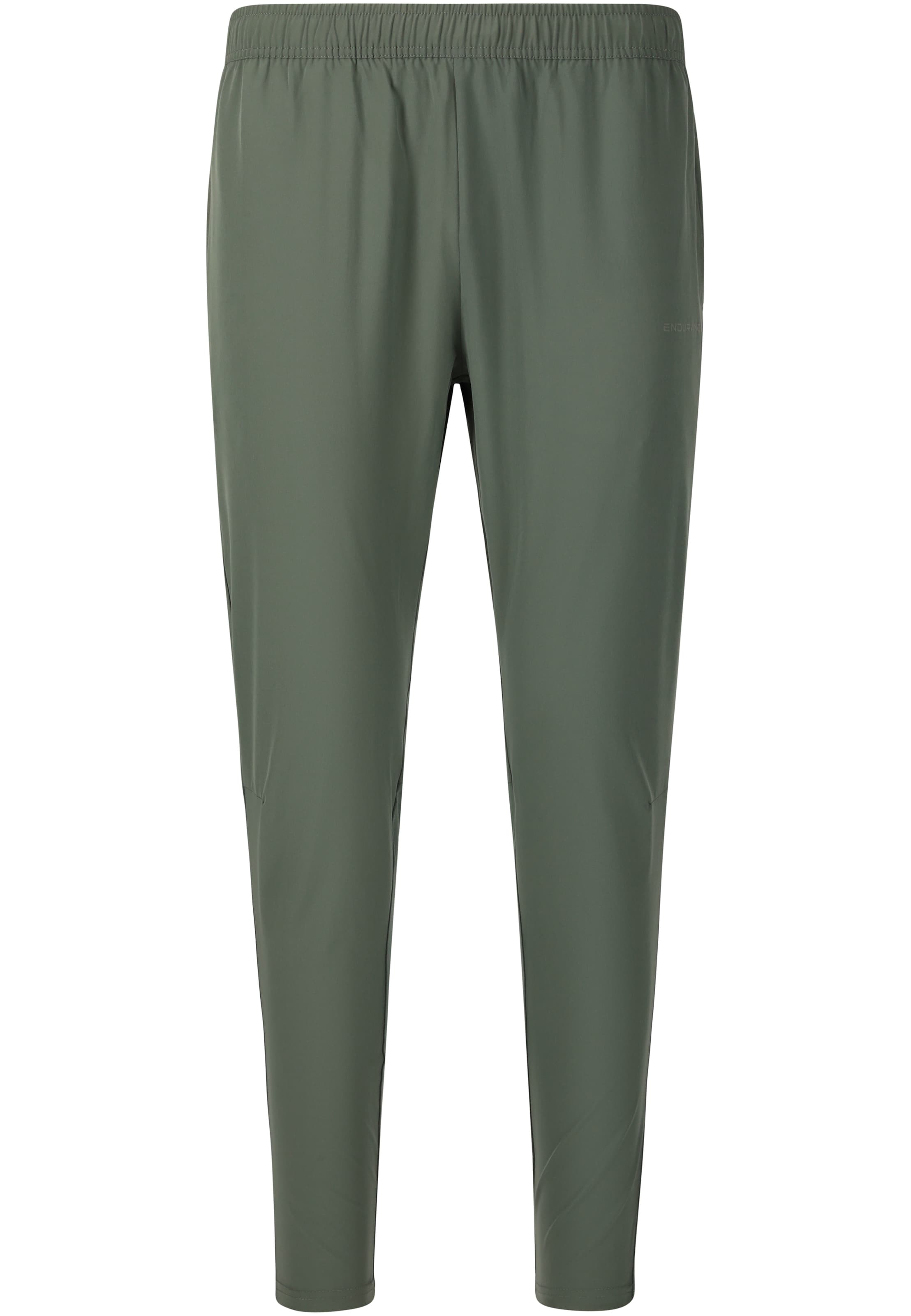ENDURANCE Tapered Sports trousers 'Jeen' in Green: front