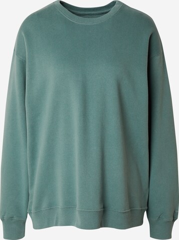 HOLLISTER - Sudadera en verde: frente