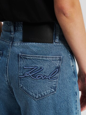 Karl Lagerfeld Loosefit Jeans in Blau