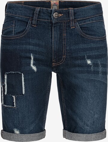 INDICODE JEANS Regular Jeans 'Roberts' in Blue: front