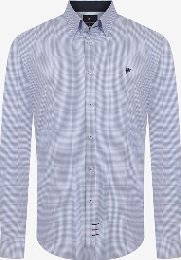 DENIM CULTURE Skjorte 'Benjamin' i lyseblå / hvit, Produktvisning