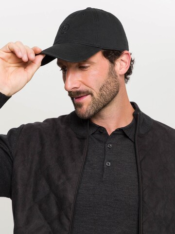 bugatti Cap in Schwarz