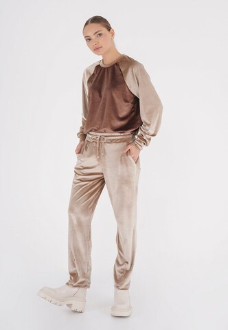 FRESHLIONS Sweatshirt 'Sally' in Brown