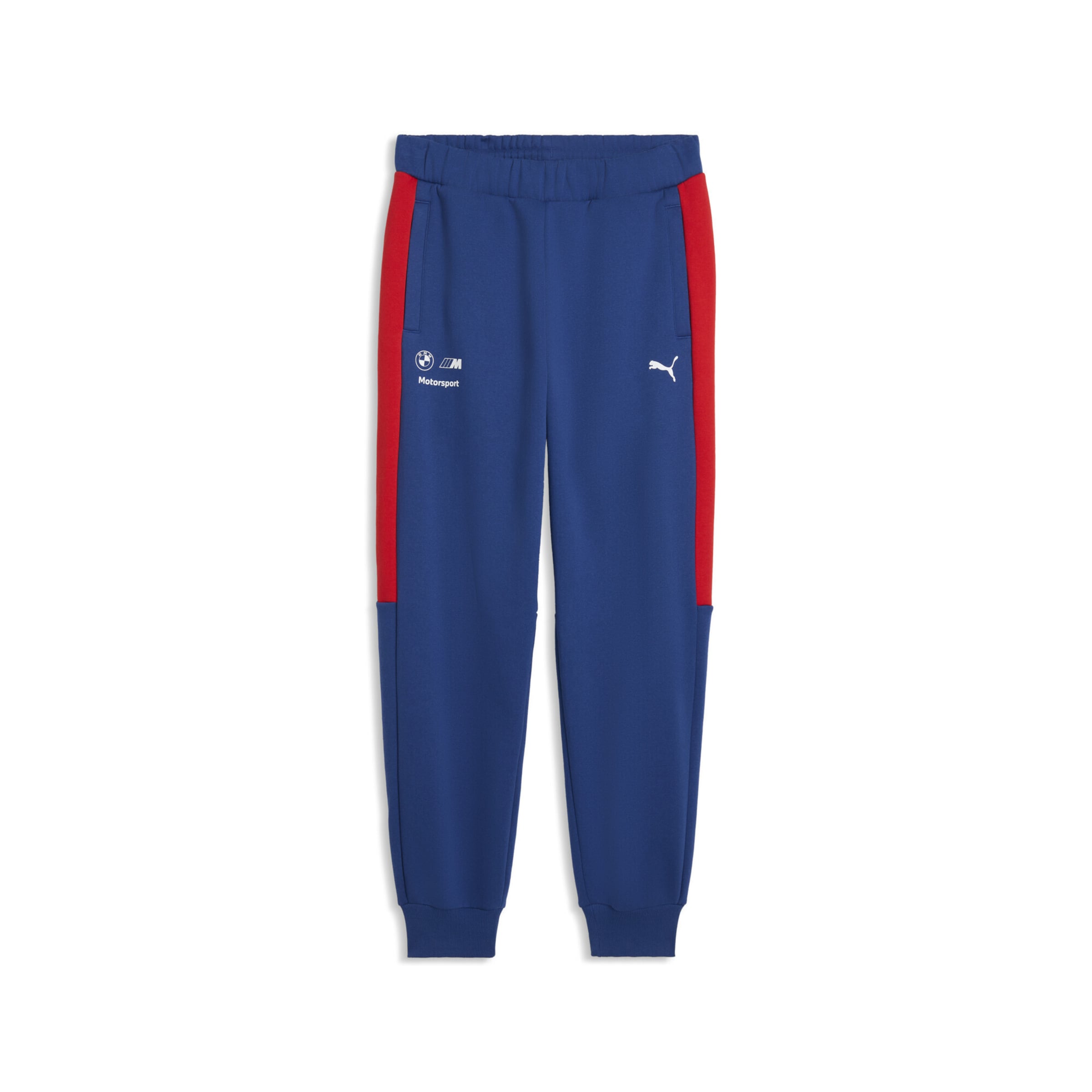 PUMA Regular Sports trousers 'BMW M Motorsport MT7' in Blue: front