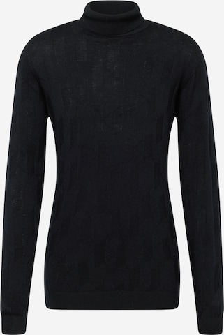 Pullover di Karl Lagerfeld in nero: frontale