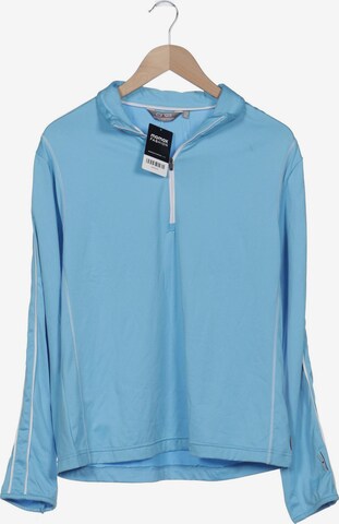 CMP Sweatshirt & Zip-Up Hoodie in 4XL in Blue: front