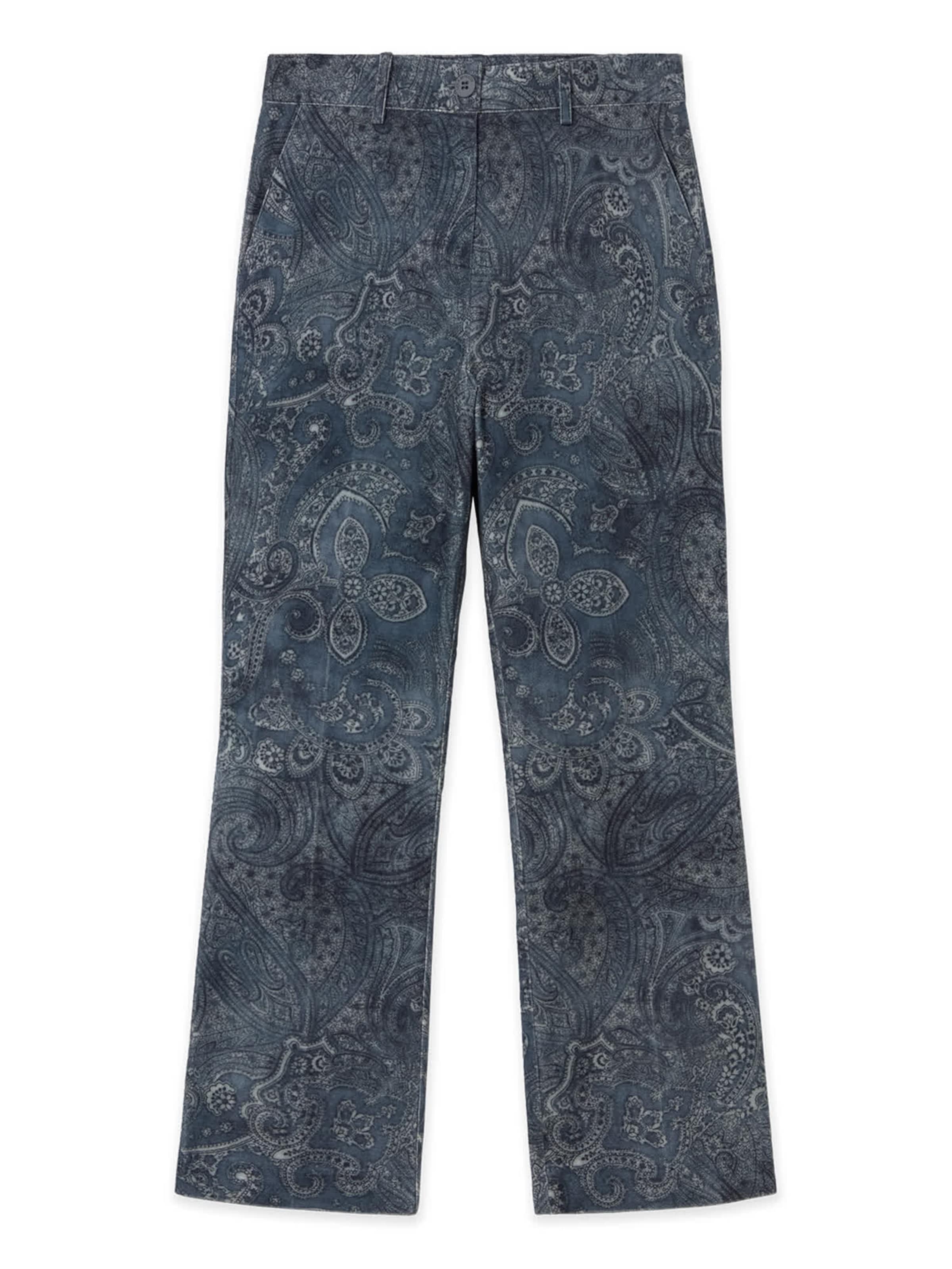 Effilé Pantalon chino Lola Casademunt en gris : devant