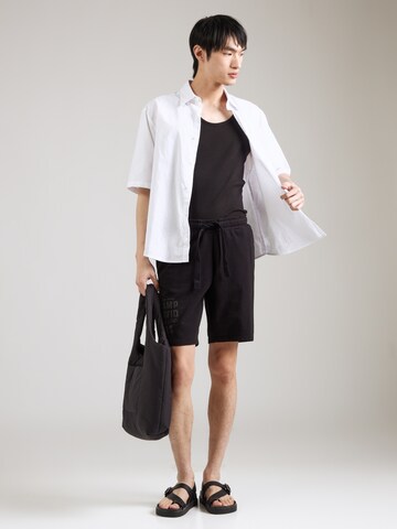 CAMP DAVID Loose fit Pants in Black