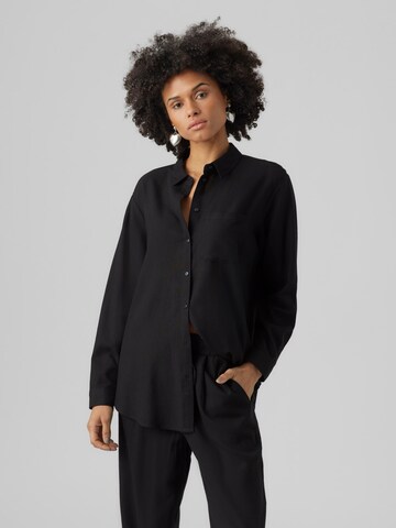 Camicia da donna 'MYMILO' di VERO MODA in nero: frontale