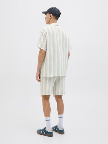 JACK & JONES Comfort fit Overhemd 'JOREaster Patras' in Wit
