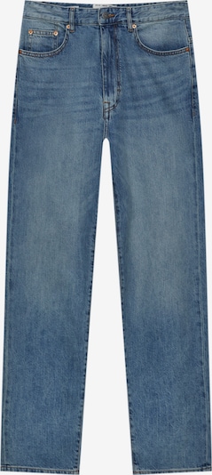 Jeans Pull&Bear pe albastru denim, Vizualizare produs