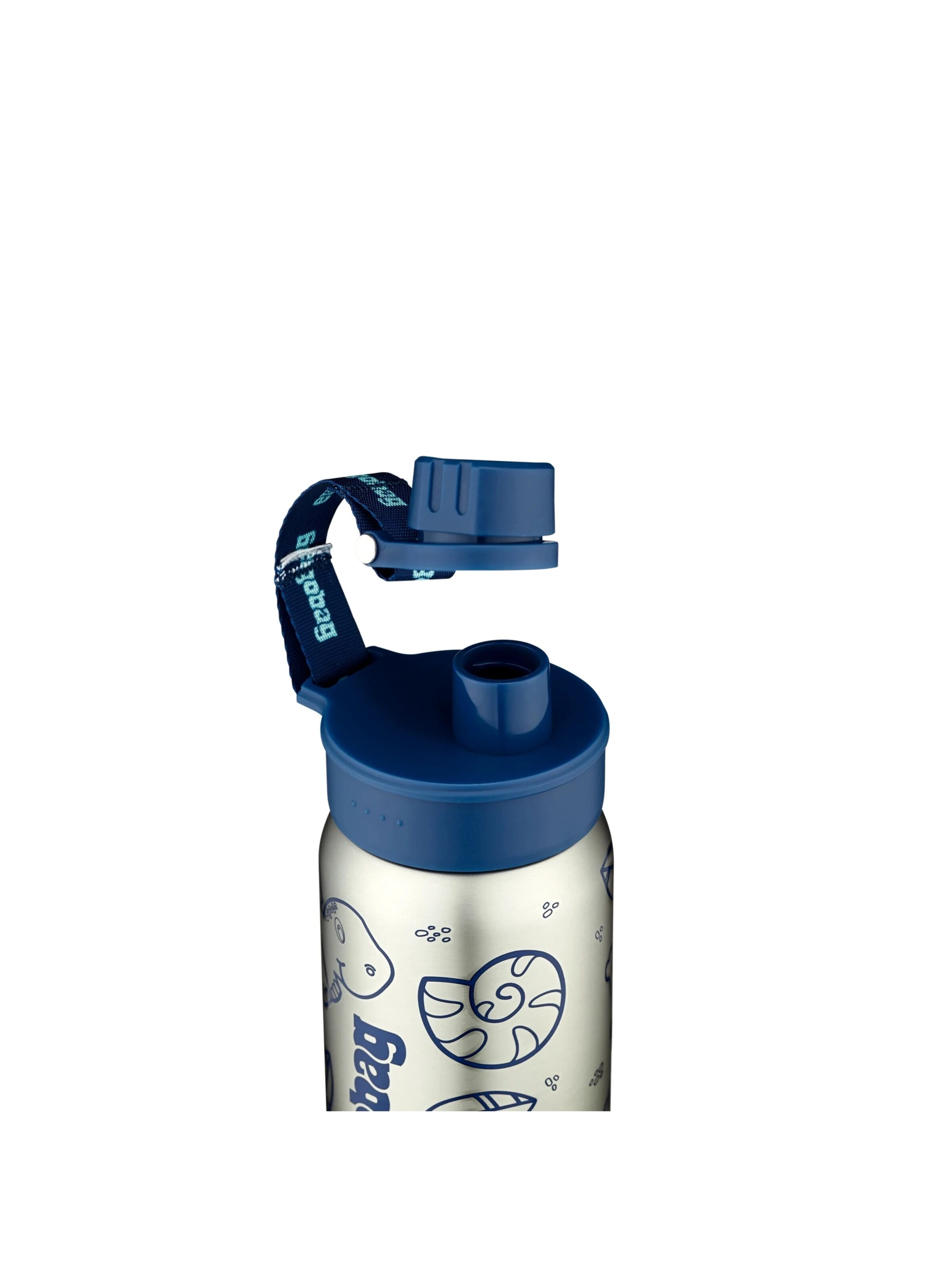 ergobag Drinking Bottle 'Trinkflasche Edelstahl Trinkflasche' in Blue