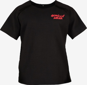 Gorilla Wear Funktionsshirt 'Augustine' in Schwarz: Vorderseite