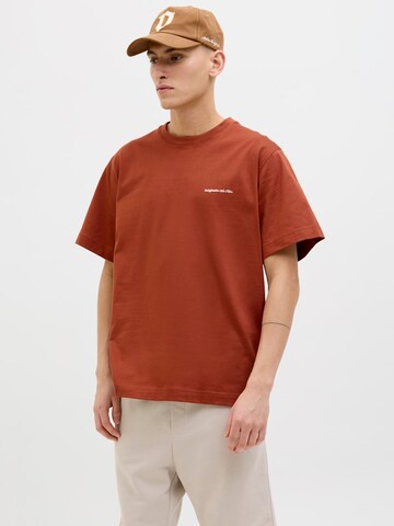 T-Shirt 'JORPAROS EASTER' JACK & JONES en marron