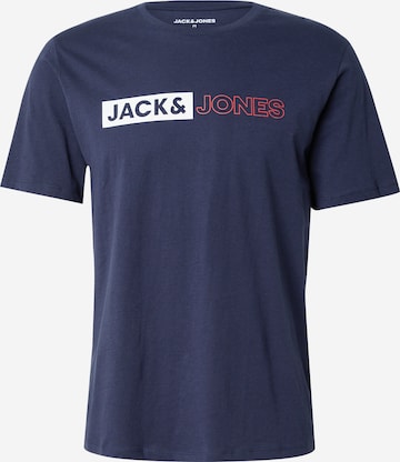 JACK & JONES T-Shirt in Blau: Vorderseite