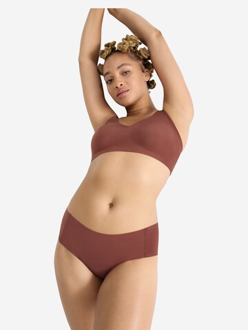 SLOGGI Boyshorts 'ZERO Feel 2.0' in Brown