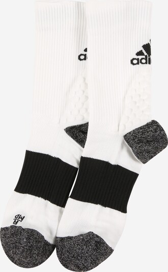 ADIDAS PERFORMANCE Sportsocken in graumeliert / schwarz / weiß, Produktansicht