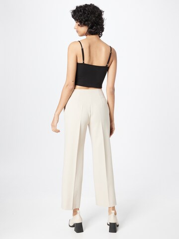 Regular Pantalon à plis Oasis en beige