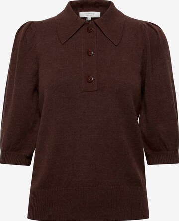 b.young Sweater 'NONINA' in Brown: front