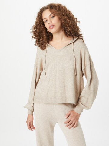 Pull-over 'IBI' ONLY en marron : devant