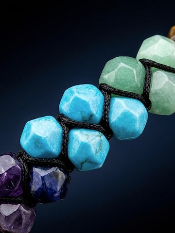 UNIQAL Bracelet '8 CHAKRA STEINE' in Mixed colors