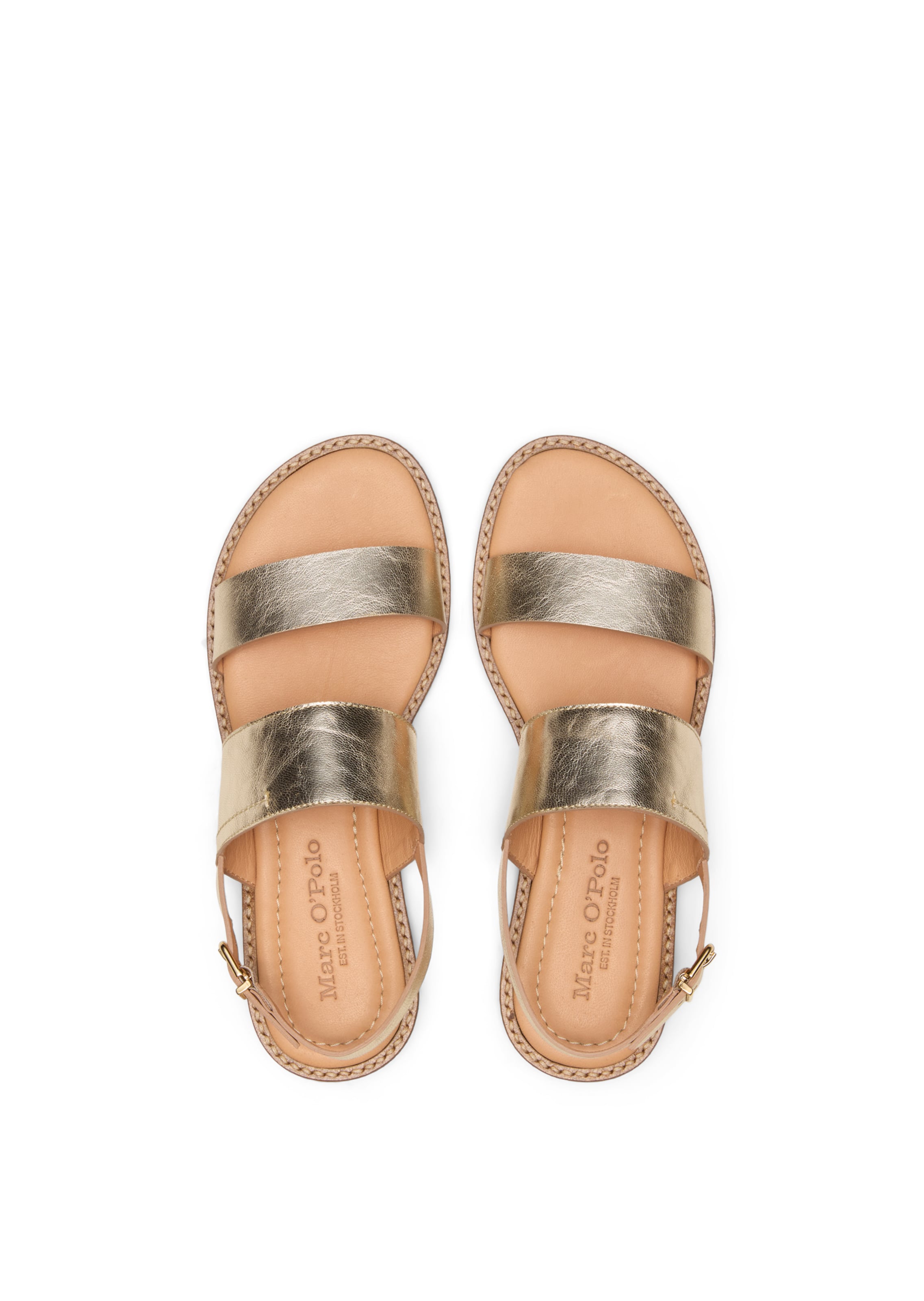 Marc O'Polo Sandaal in Goud