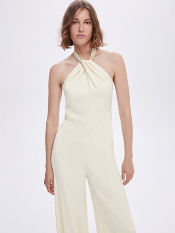 MANGO Jumpsuit 'Cisne' in Beige: Vorderseite