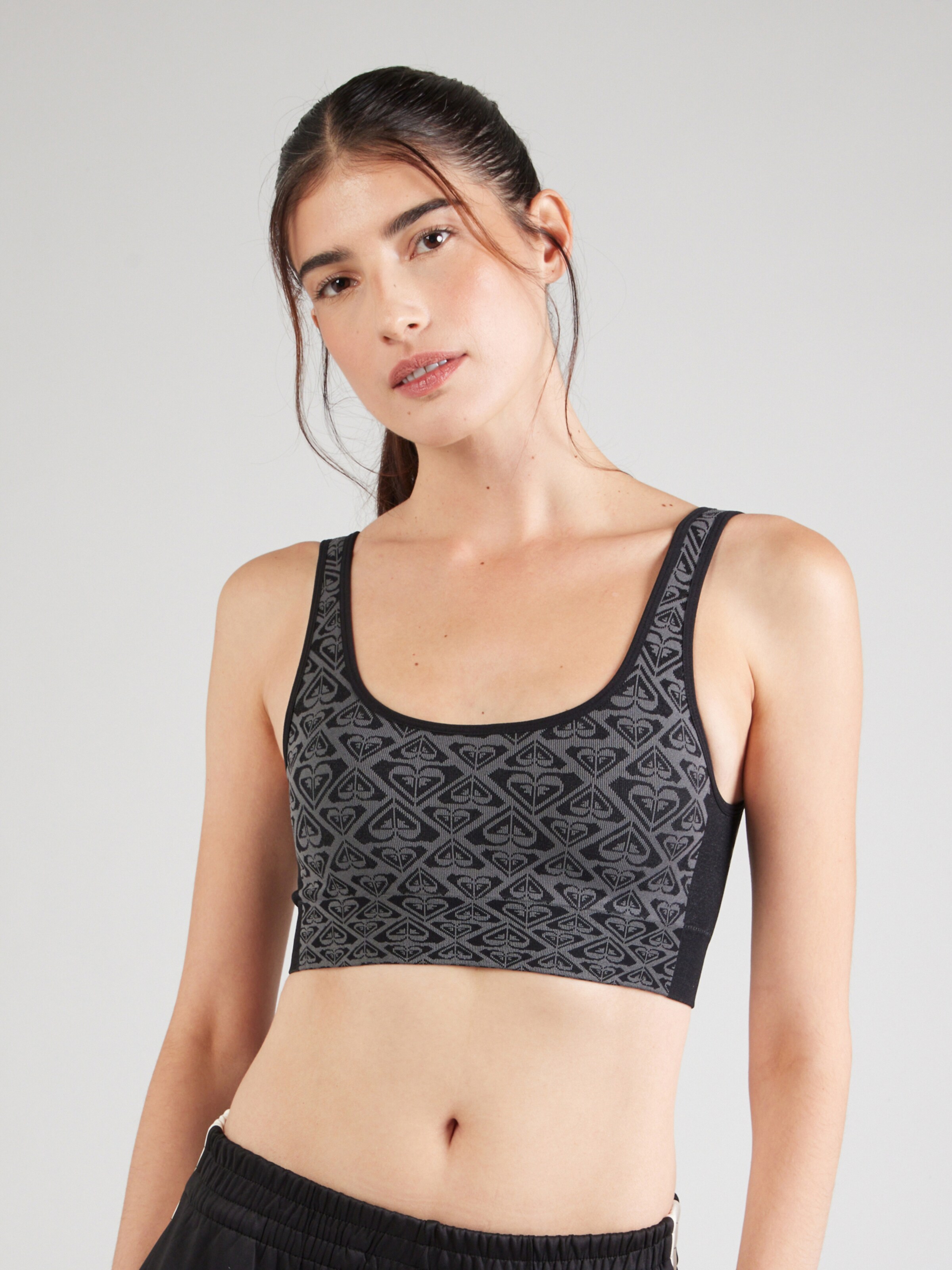 ROXY Bralette Sports bra CHILL OUT in Black ABOUT YOU