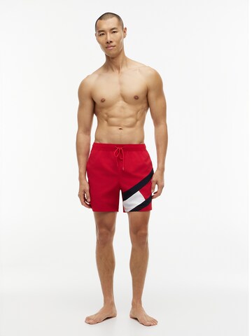 Tommy Hilfiger Underwear Rövid fürdőnadrágok - piros