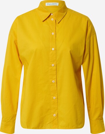 Marc O'Polo Blouse in Geel: voorkant