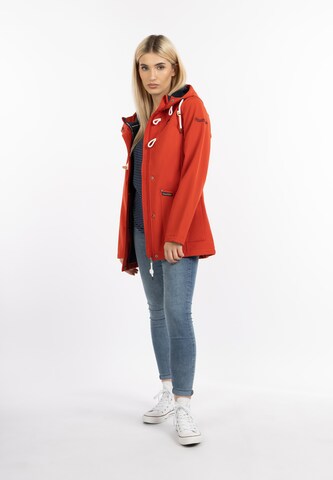 Manteau mi-saison Schmuddelwedda en rouge