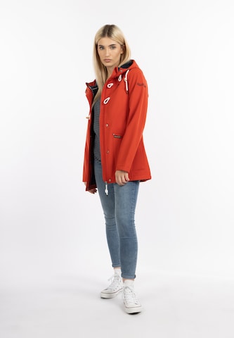 Manteau mi-saison Schmuddelwedda en rouge