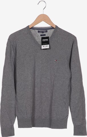 TOMMY HILFIGER Pullover M in Grau: predná strana