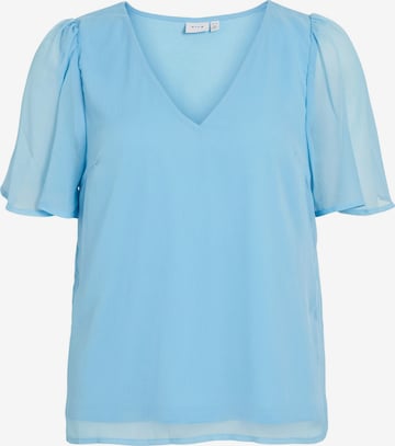 VILA Blus 'VIFALIA' i blå: framsida