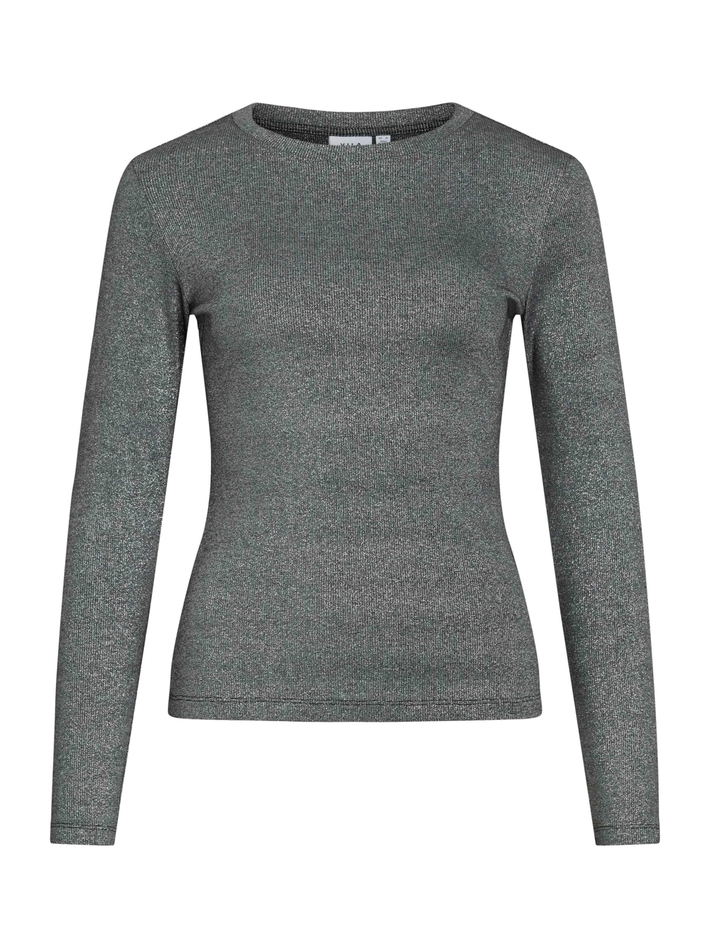 VILA Тениска 'CATREA' в черно: отпред