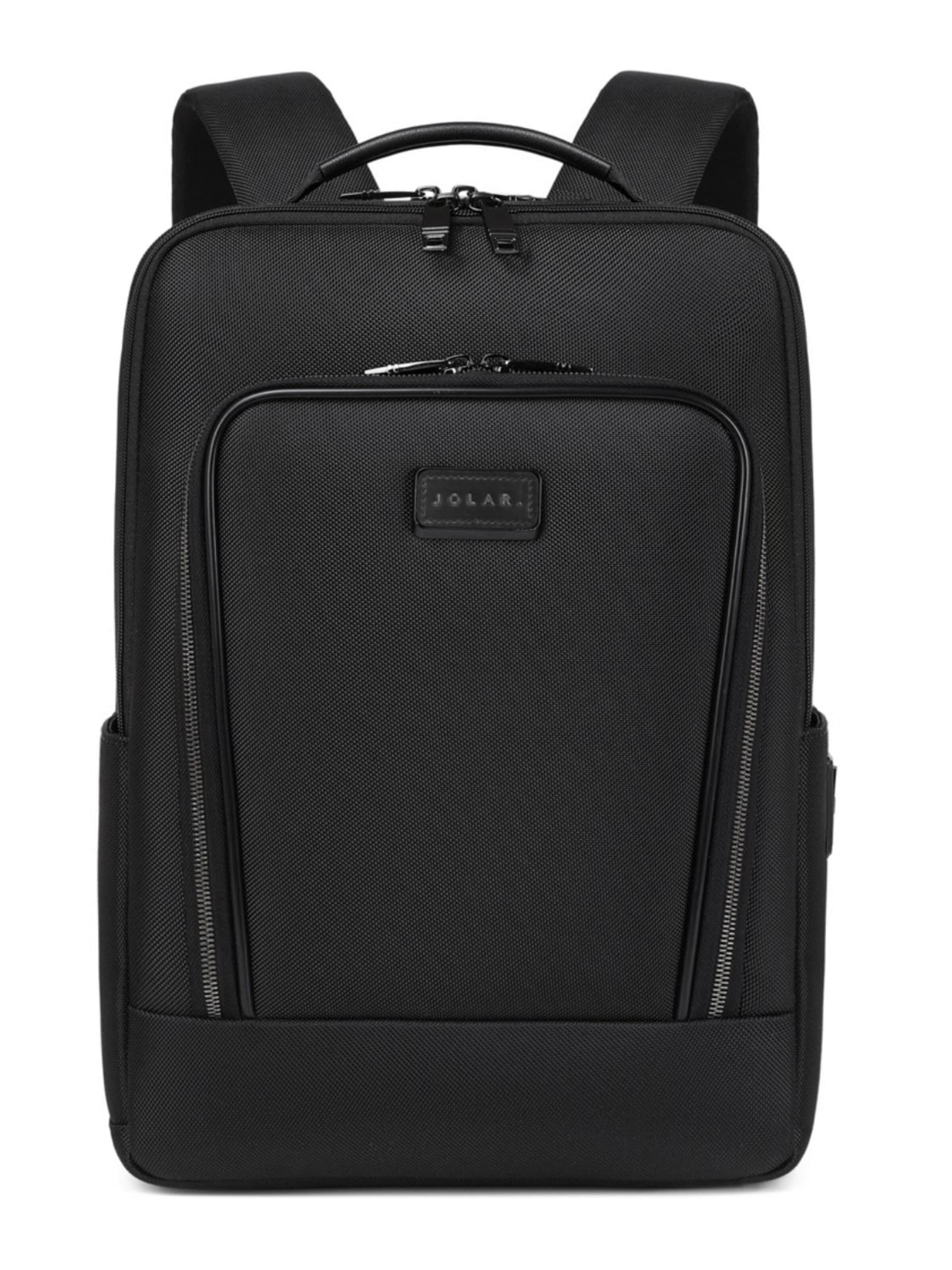 Zaino 'UNISEX' di jolar in nero: frontale