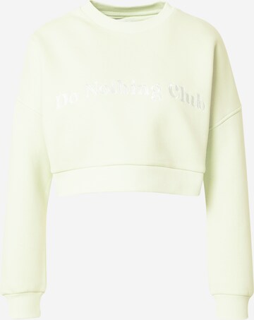 On Vacation Club Sweatshirt in Green: front