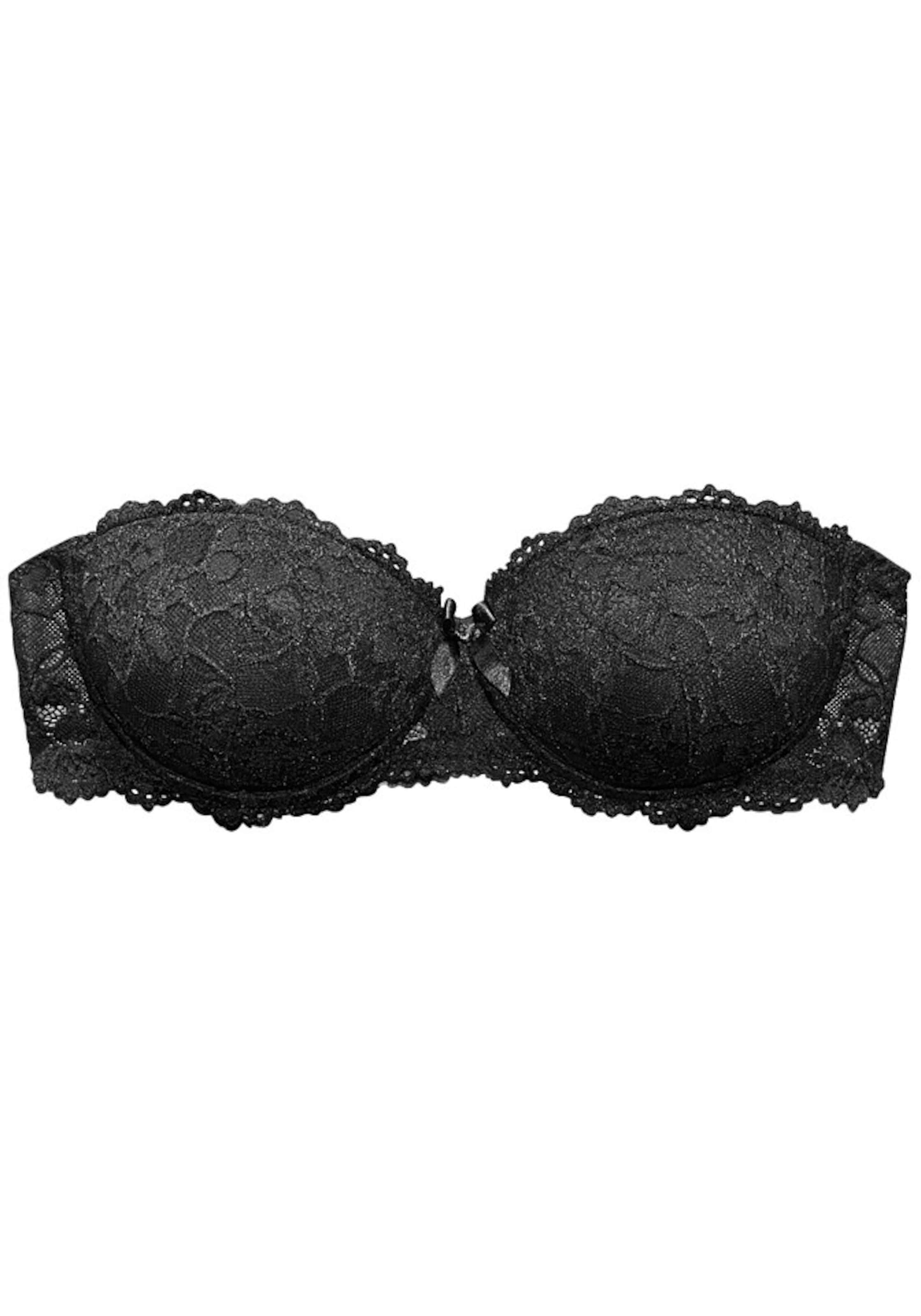 Regular Sutien de la VIVANCE pe negru: față