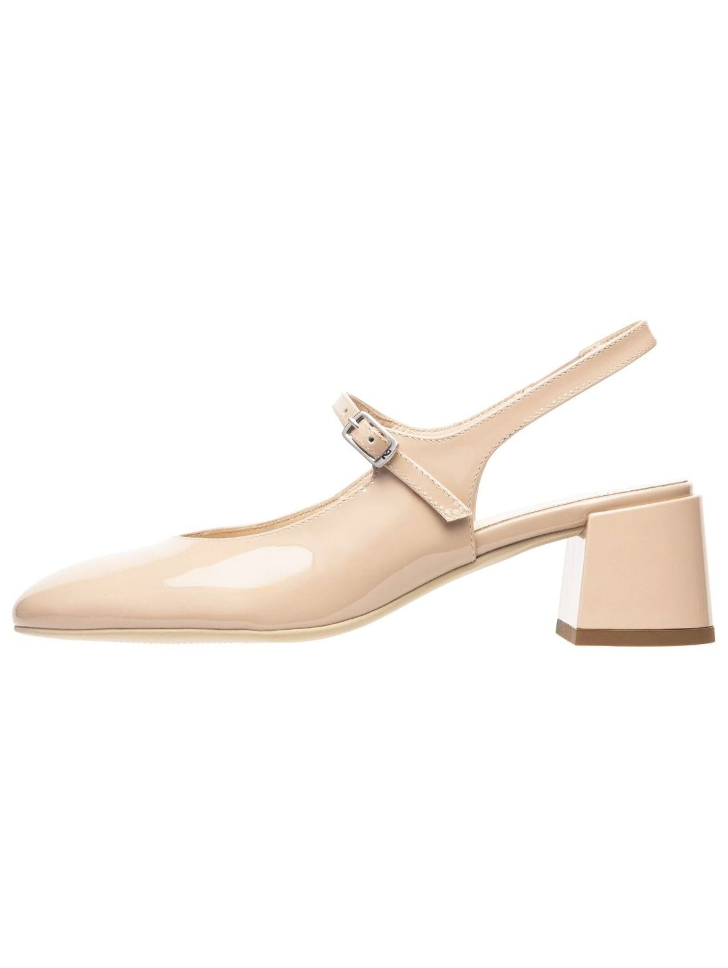 Décolleté sling di Nero Giardini in beige