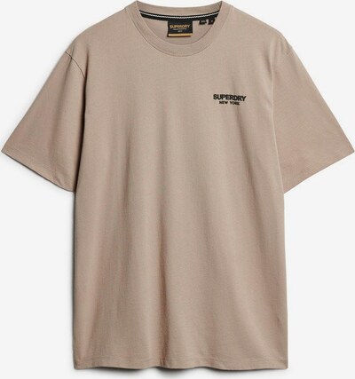 Superdry T-Shirt en beige / noir, Vue avec produit