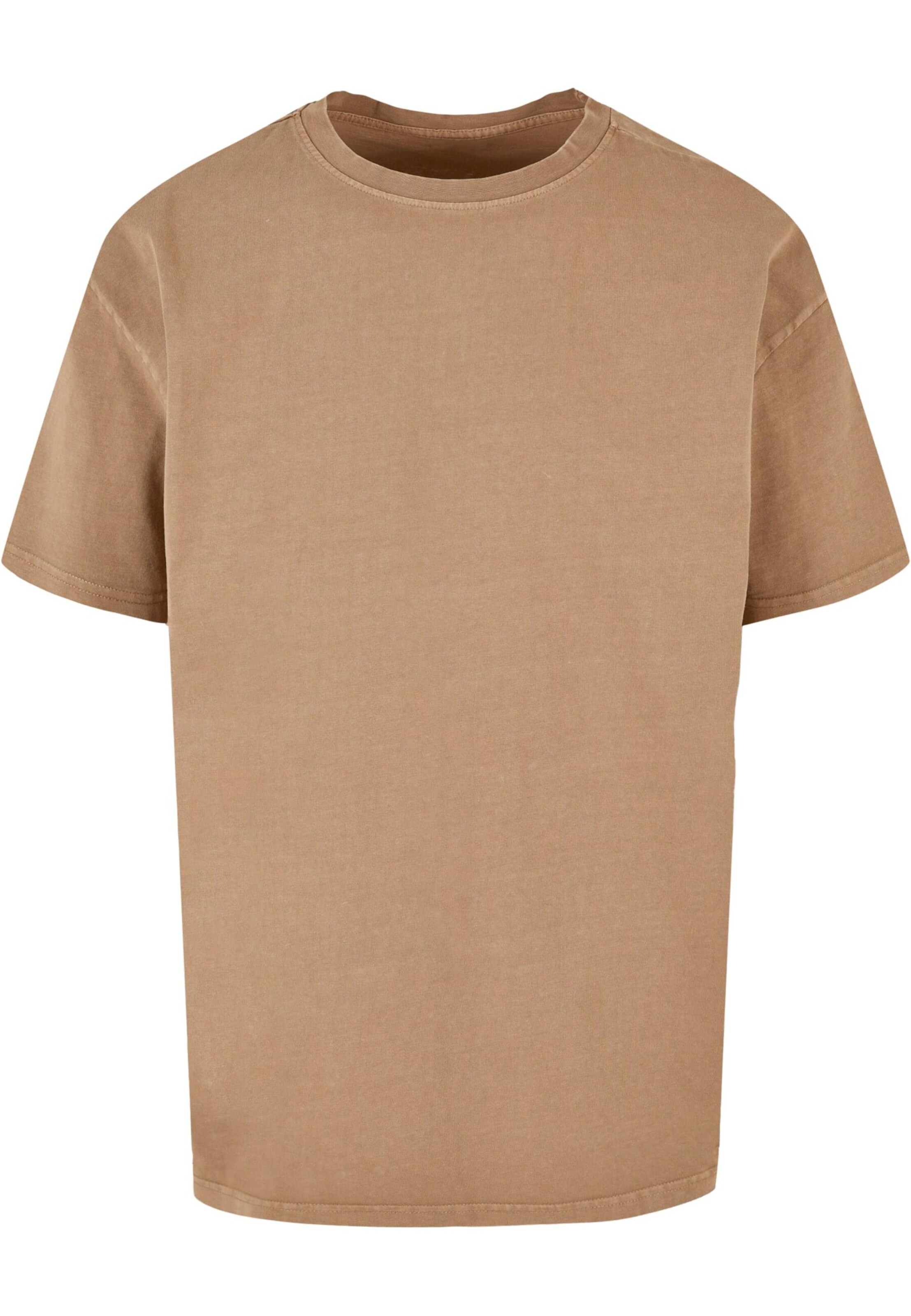 Merchcode Tričko 'K Hope' – béžová: přední strana