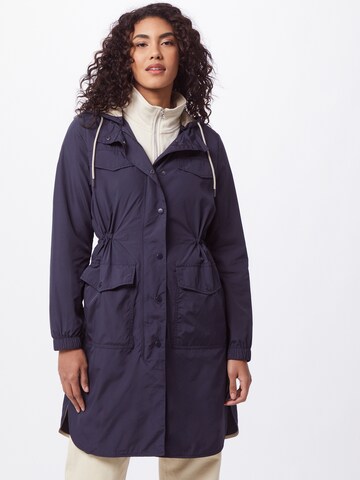 TOM TAILOR Between-seasons parka in Blue: front