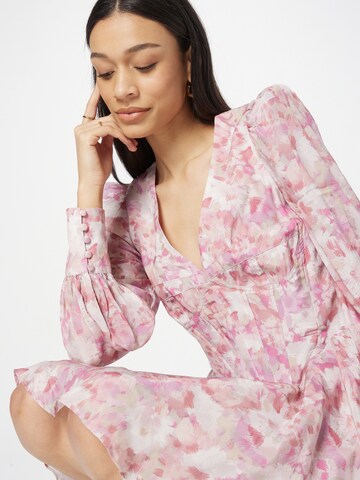 Bardot Dress 'ZELINA' in Pink