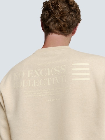 No Excess Sweatshirt in Beige