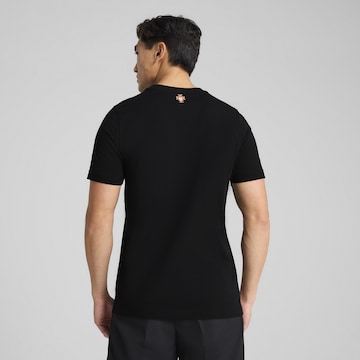 T-Shirt fonctionnel 'Portugal FtblNRGY' PUMA en noir