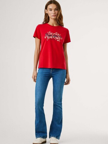 T-shirt 'Bero' Pepe Jeans en rouge