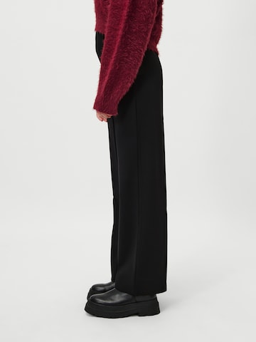 Wide Leg Pantalon 'Valentine' LeGer by Lena Gercke en noir